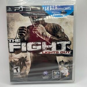 The Fight: Lights Out (Sony PlayStation 3, 2010) Factory Sealed